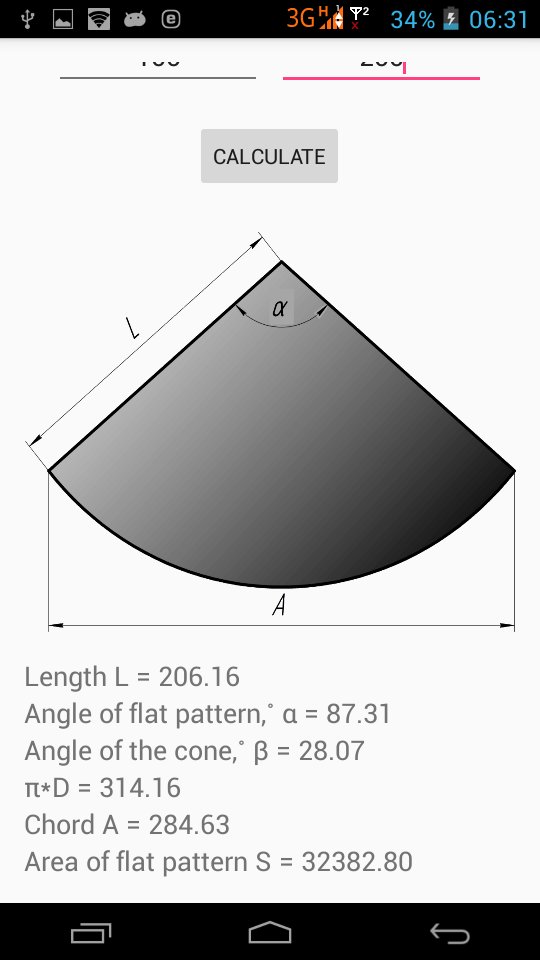 Flat Pattern Cone APK For Android Download