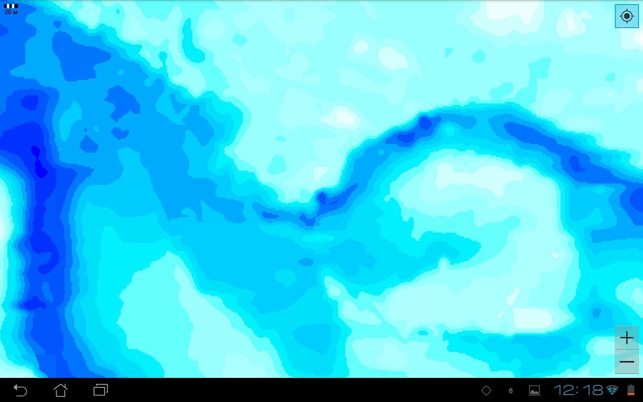 Карта глубин бесплатное приложение