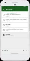 My Shopping List syot layar 1