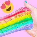 Лизууны и слаймы: Как сделать слайм лайк без клея APK