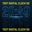 Test Digital Clock SD