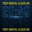 Test Digital Clock SD APK