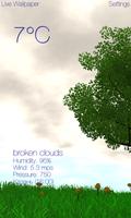 Nature Live Weather 3D FREE Affiche