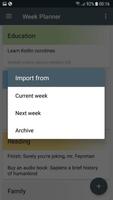 Week Planner ảnh chụp màn hình 2