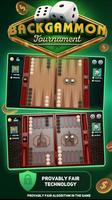 Backgammon Tournament Plakat