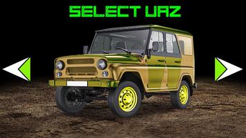 Off-Road 4x4UAZ Simulator imagem de tela 1