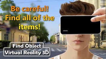 Find Object Virtual Reality 3D poster