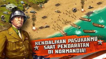 Perang Dunia 2: Game Strategi, syot layar 1