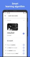 Learn French with flashcards! الملصق