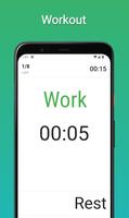Interval timer & fit training syot layar 1