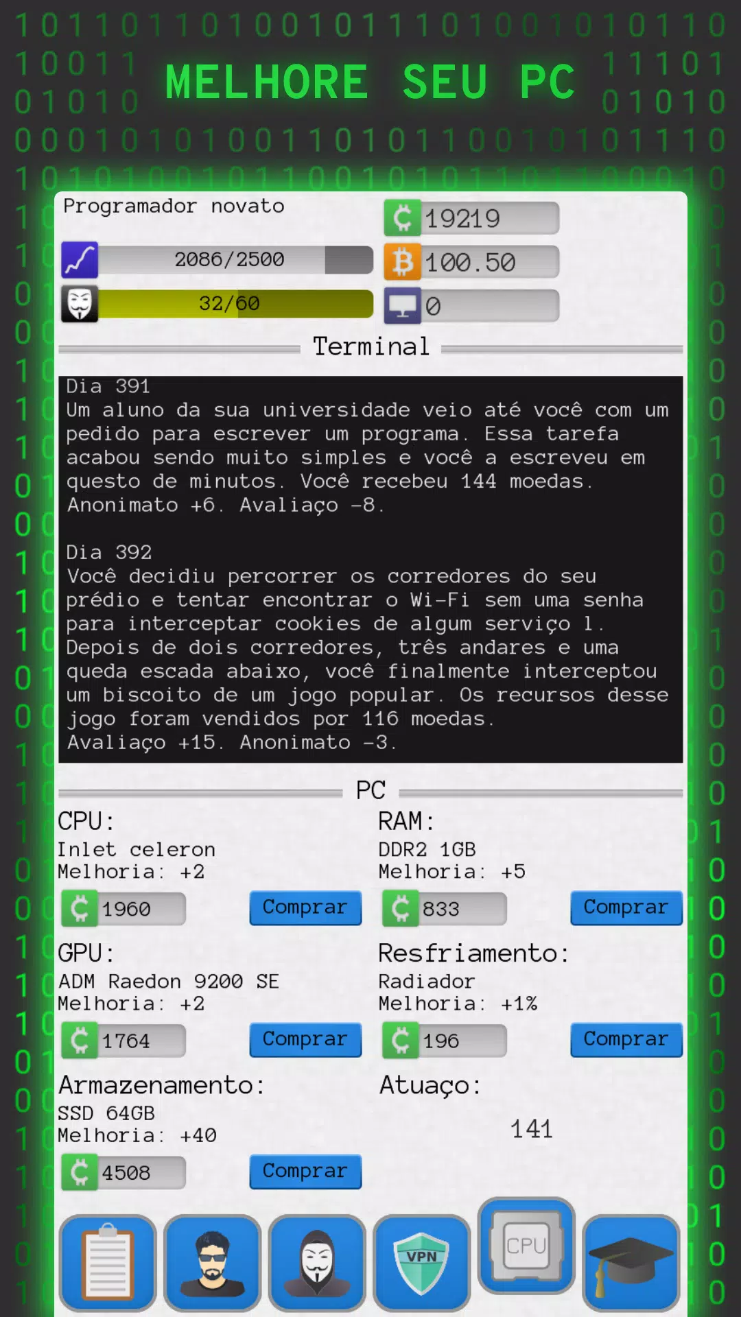 HACKER SIMULATOR - O MELHOR SIMULADOR DE HACKER! MUITO REALISTA! 