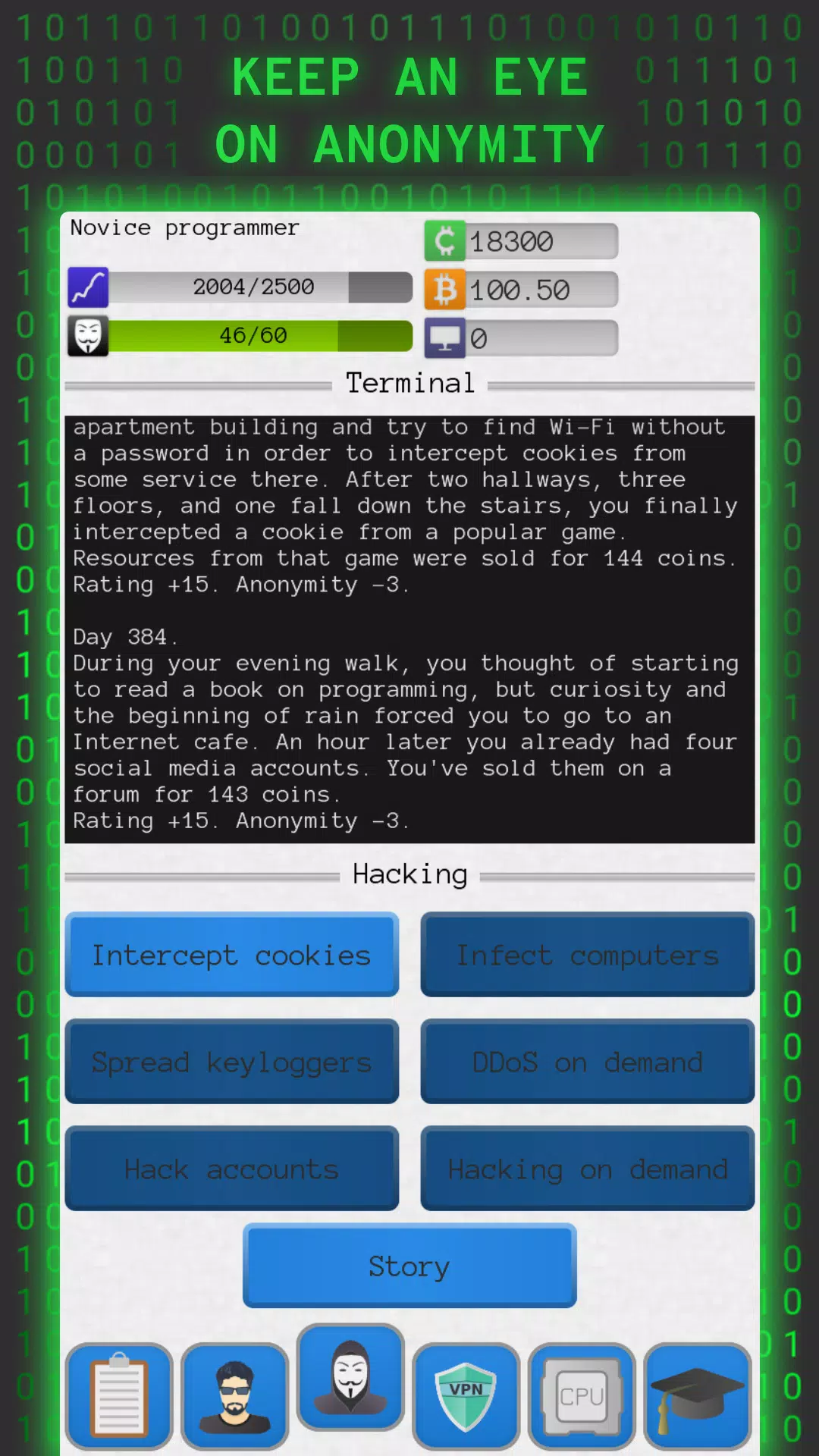 Download Hackers - Hacking simulator APK 0.3.5.8 for Android 