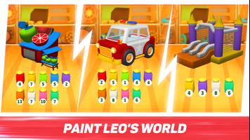Leo Runner: car games for kids スクリーンショット 2