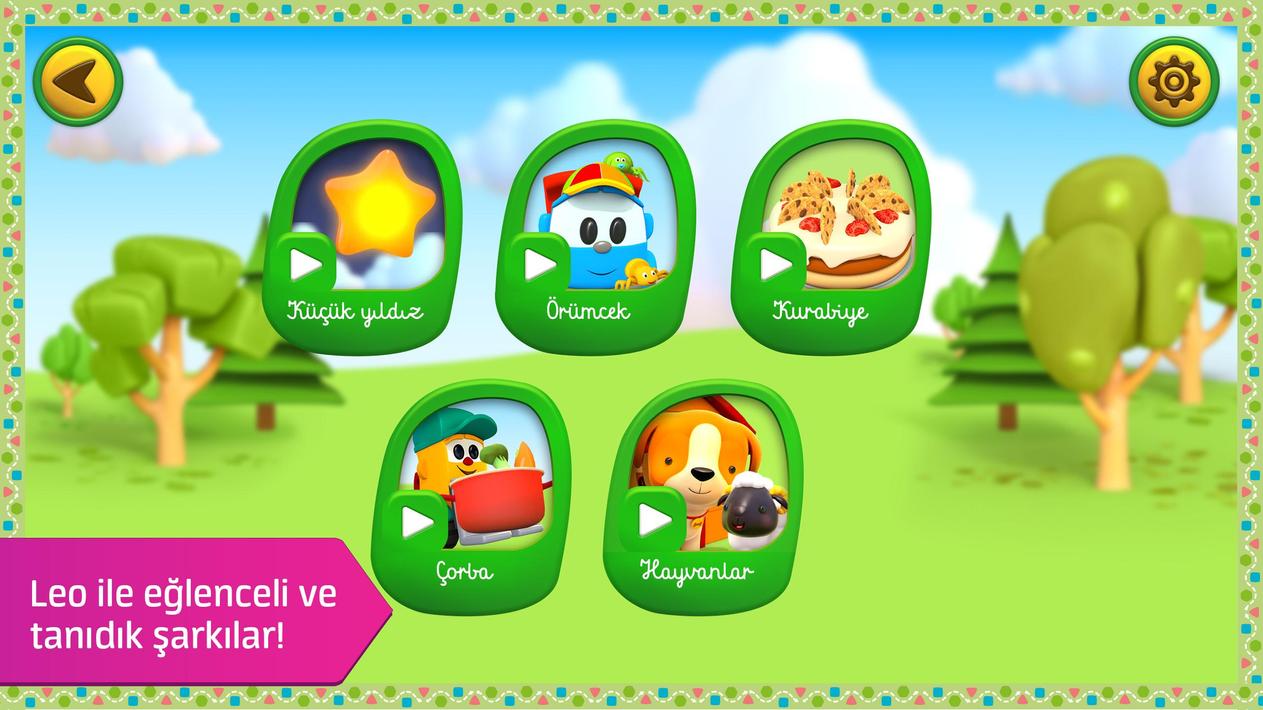 Android için Leo Kamyon Şarkılar &amp; Bebek Oyunları APK