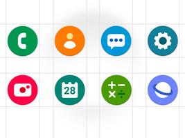 One UI Pixel - icon pack Plakat