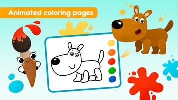 Сoloring book Drawing games 1С syot layar 2