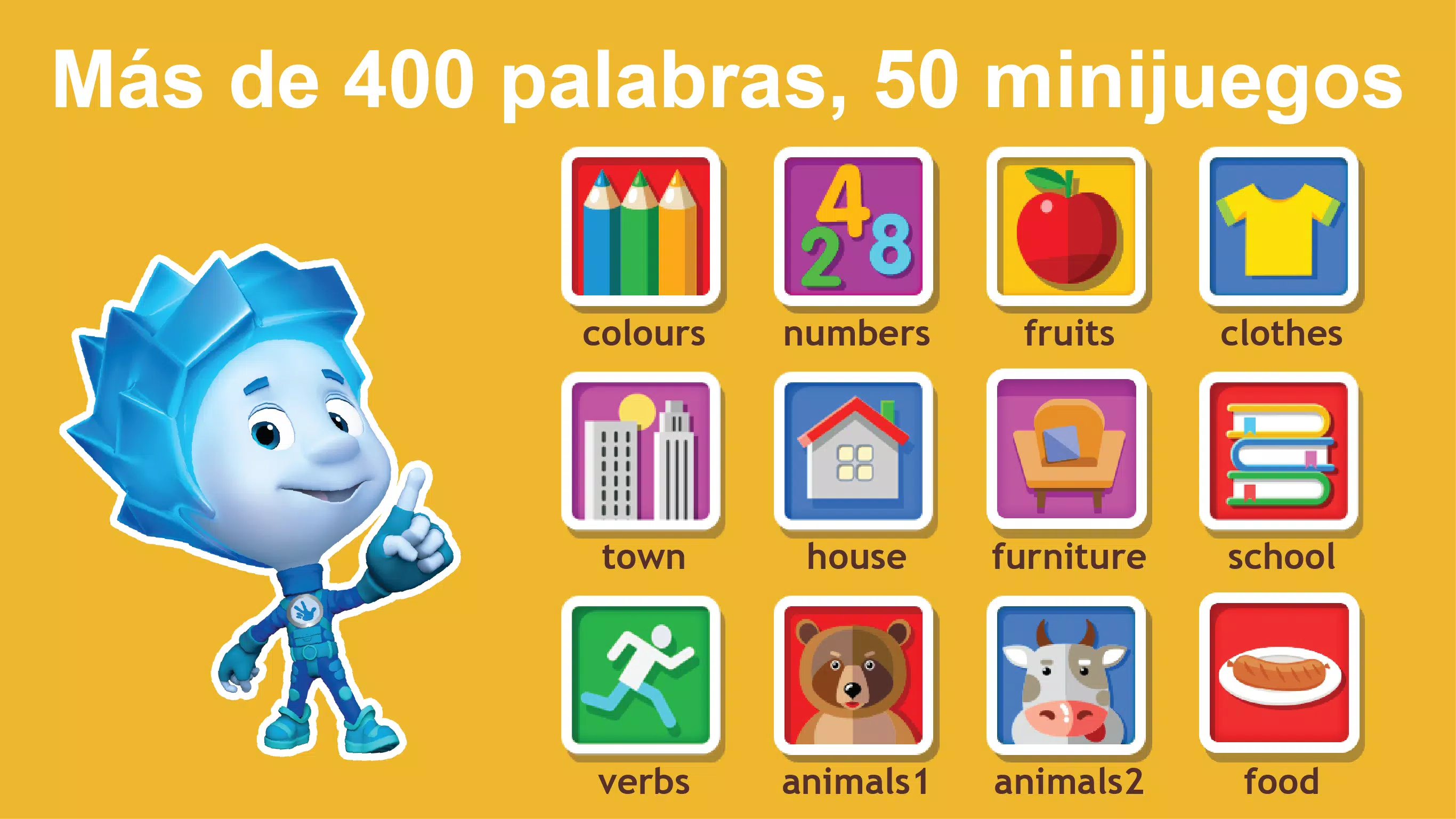 Descarga de APK de Ingles para niños. Juegos para Android