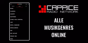 Radio Caprice: Online Musik