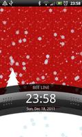 Winter live wallpaper red 2014 Poster