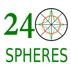 Wheel of life 24 spheres icône