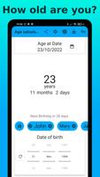 Age Calculator - How old am I? Poster