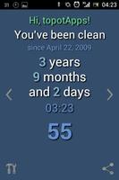 CleanTime Counter پوسٹر