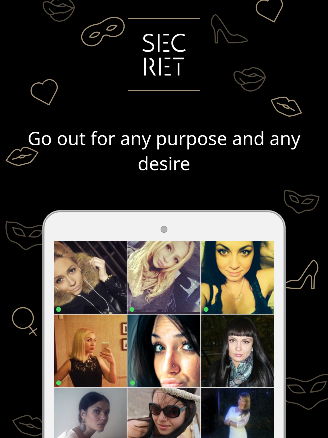 Secret casual dating app