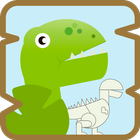 ikon Teka-teki Dino untuk anak-anak