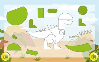 Dino Puzzle ポスター