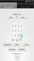 Matrix Calculator and Analysis capture d'écran 1