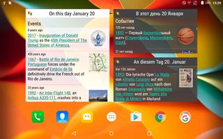 "On this day" widget screenshot 1