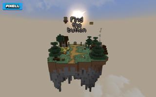 Find The Button for Minecraft. Free download. Affiche