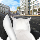 Gato en la ciudad Simulador icono