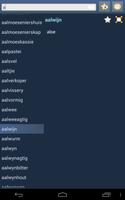 Afrikaans English dictionary capture d'écran 3