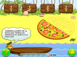 Fractions. Smart Pirates. Free captura de pantalla 3