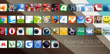Essential COLOR's Icon Pack