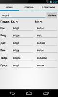 Russian noun declension capture d'écran 3