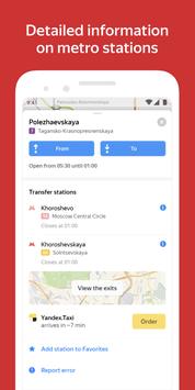Yandex Metro screenshot 3