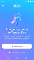 Poster Yandex Key – your passwords