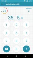 Multiplication tables স্ক্রিনশট 1