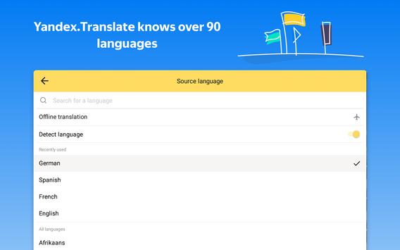Yandex.Translate – offline translator & dictionary 截图 8
