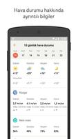 Yandex Hava Durumu Ekran Görüntüsü 2