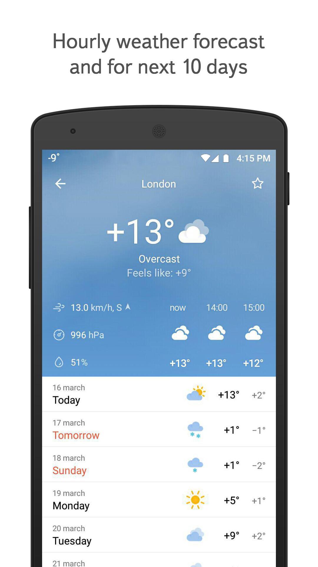 Yandex Weather Apk For Android Download
