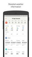 Yandex Weather captura de pantalla 2