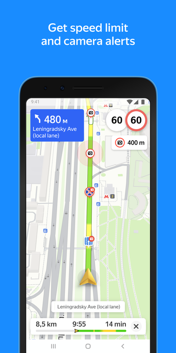 Yandex Maps – App to the city screenshot 3