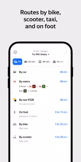 Yandex Maps and Navigator