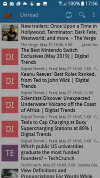 Handy News Reader screenshot 1