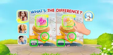 間違い探し: まちかいさがし・Difference game