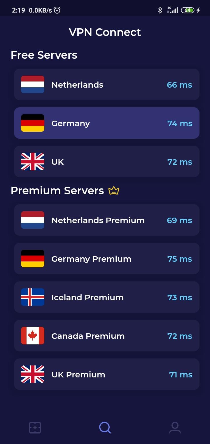 VPN connect. Код активации VPN CONNECTDIM.