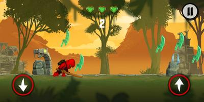 Ninja Toy Runner - Ninja Go and Run captura de pantalla 1